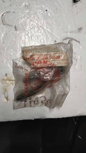 73410-sa5-505 Honda 82 83 84 85 Accord 3dr Quarter Window Glass Lock Handle Latch Lever New Nos Gb