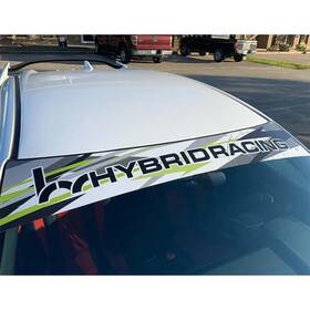 Hyb-sti-00-06 Hybrid Racing Dimensions Sunstrip-white