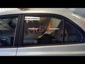 278-58356l Hyundai Driver Rear Door Glass Hatchback 5 Moveable Fits 00-06 Accent 956434