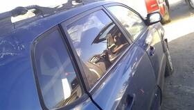 278-58646br Hyundai Passenger Right Rear Door Glass With Privacy Tint Fits 05-09 Tucson 26599052