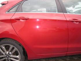 278-58789bl Hyundai Driver Rear Door Glass Hatchback Gt Without Solar Fits 13-17 Elantra 497892