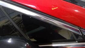 280-10061r Hyundai Passenger Right Front Door Vent Glass Fits 19-23 Santa Fe 469575