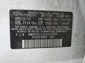 284-58992al Hyundai Driver Quarter Glass Hatchback Gt With Solar Fits 13-17 Elantra
