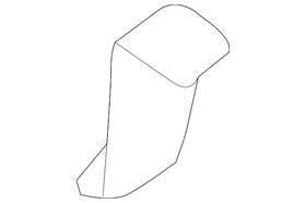 82412-17000 Hyundai Genuine Door Glass Holder