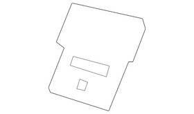 86159-c5000 Hyundai Genuine Windshield Bracket