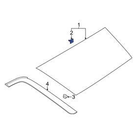 8781517000 Hyundai Oe For Palisade 2020-2025 Quarter Panel Glass Clip 8781517000 Hyundai Oe For Palisade 2020-2025 Quarter Panel Glass Clip