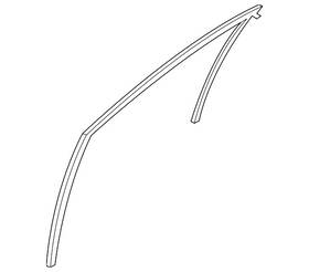 80331-4ga0c Infiniti Genuine Glass Run