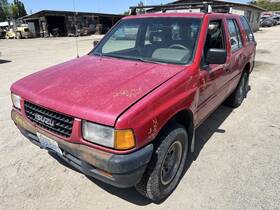 284-58310al Isuzu Driver Left Quarter Glass Without Privacy Tint Fits 91-97 Rodeo 1301352
