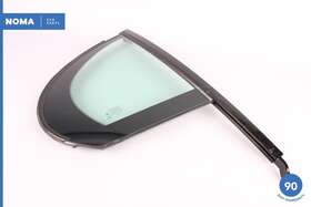 2r83f25828ad Jaguar 03-08 S-type X204 Rear Right Side Quarter Corner Window Glass Oem