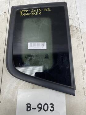 0051953869073852 Jeep 2016 Renegade Rear Right Passenger Side Quarter Window Glass Oem