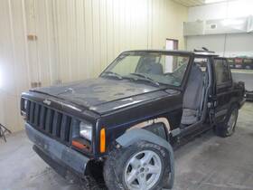 216565 Jeep Used Rear Right Door Window Regulator Fits 1998 Cherokee Electric Rea