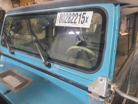 269.am8195 Jeep Wrangler 1995 Windshield Frame 653057