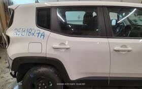 284-06193br Jeep Passenger Right Quarter Glass Light Tint Fits 15-22 Renegade 1624005