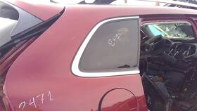 284-10233br Jeep Passenger Quarter Glass Light Tint Chrome Trim Fits 19 Cherokee 671242