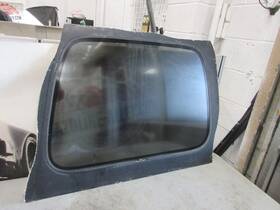 284.am8506 Jeep 1997-2006 Wrangler Tj Oem Rear Right Passenger Quarter Hardtop Glass Window