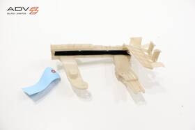 68499668aa Jeep 21-25 Grand Cherokee L Front Right Side Door Window Glass Guide Channel Oem