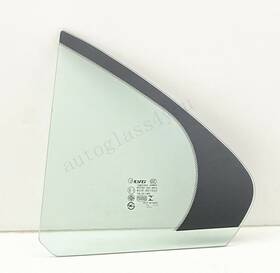 Fv21926gtn K&l Driver/left Side Rear Vent Window Glass For 2004-2008 Acura Tsx