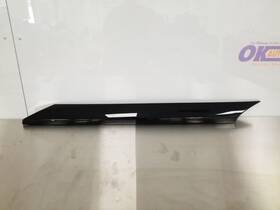 270.ki1325 Kia 25 2025 Carnival Ex Exterior Windshield Moulding Black Right Passenger