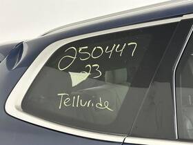284-10158dr Kia Passenger Quarter Glass Satin Chrome Surround Fits 23-24 Telluride 2768061