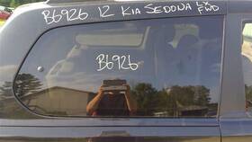 284-50132br Kia Passenger Right Quarter Glass Fits 11-12 14 Sedona 380510