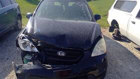 284-50284ar Kia Passenger Right Quarter Glass Without Privacy Tint Fits 07-12 Rondo 215126