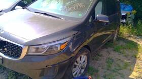 284-59607cl Kia Driver Quarter Glass Black Moulding Green Tint Fits 15-20 Sedona 177451