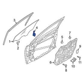 82560m7000 Kia Oe For Forte 2019-2022 Front Right Window Regulator Guide