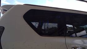 284-50462r Lexus Passenger Right Quarter Glass Without Antenna Fits 10-20 Gx460 311146