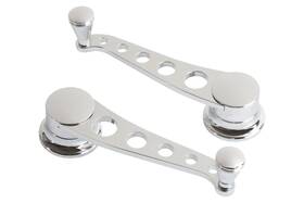 Idh-2032 Lokar Lakester Chromed Finish Window Crank Kit For Ford - Pair