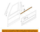 Lr044649 Land Rover Oem Window Molding Weatherstrip Right