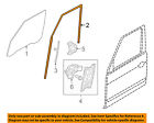 Lr045588 Land Rover Oem Front Channel Right