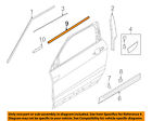 Lr048554 Land Rover Window Molding Weatherstrip Left