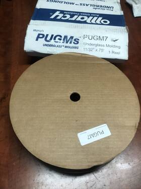 Pugm7 Marcy S Windshield Gasket Auto Glass Molding Underglass Marcys Roll Of 7/32ftft X 75ft Long