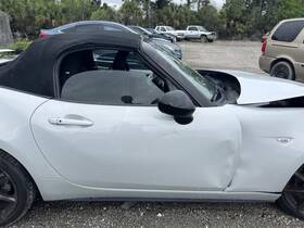 277-10420r Mazda Passenger Front Door Glass Soft Top Fits 16-23 Mx-5 Miata 1068877