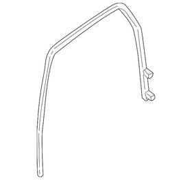 Ec01-73-605r Mazda Genuine Run Channel