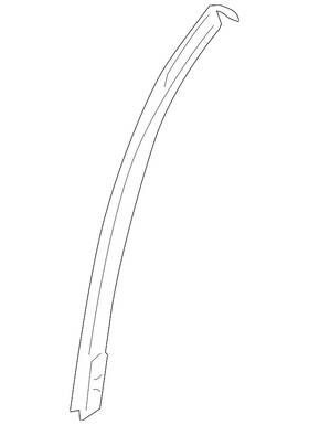 Gk2a-72-602g Mazda Genuine Rear Channel