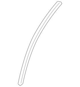 Gs3l-73-6a0d Mazda Genuine Rear Channel