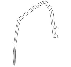 Zzca-73-581 Mazda Genuine Run Channel Zzca-73-581 Mazda Genuine Run Channel