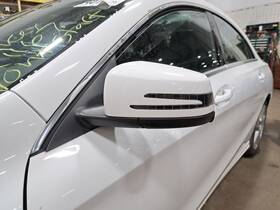 128-65601l Mercedes-benz Lh Driver Side Door Mirror 2018 Cla250 Sku#4292811