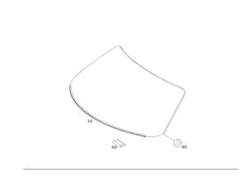 164-742-02-97 Mercedes-benz Genuine Intermediate Layer