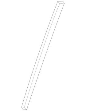 167-730-24-01 Mercedes-benz Genuine Window Divider