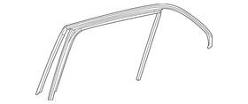 167-735-23-01 Mercedes-benz Genuine Window Guide Rail