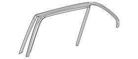 167-735-24-01 Mercedes-benz Genuine Run Channel