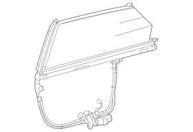 167-810-65-05-9051 Mercedes-benz Genuine Roller Sun-blind