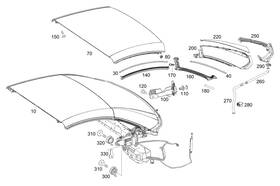 172-774-00-00 Mercedes-benz Genuine Tolerance Ring