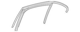 205-735-59-00 Mercedes-benz Genuine Run Channel