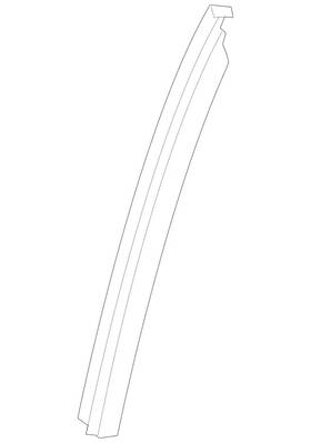 Mercedes-benz 223-730-53-00 Genuine Mercedes-benz Window Divider