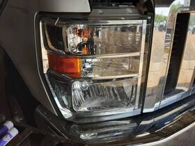 275-05795al Mercedes-benz Driver Back Glass Stationary 4 Holes Tinted Fits 98-14 Ford E150 Van 3402536