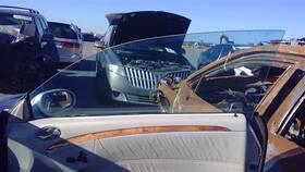 277-59024r Mercedes-benz Passenger Front Door Glass 209 Type Clk500 Fits 03-09 Clk 87549