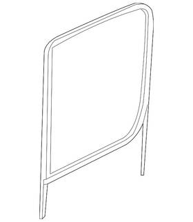 Mercedes-benz 910725040064 Genuine Mercedes-benz Run Channel